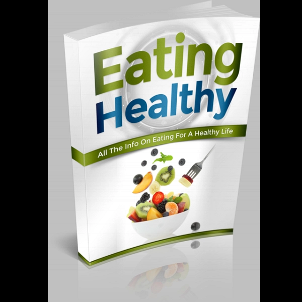 illustration of Eating Healthy eBook cover.