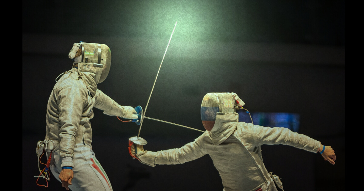 fencing match